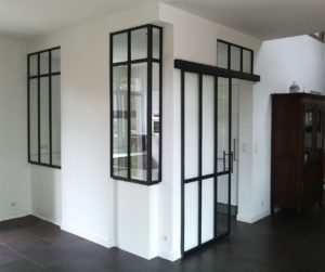 Verrière, porte coulissante design