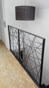 Escalier design suspendu, escalier metal design suspendu, escalier metal suspendu, Savenay, steel contemporain