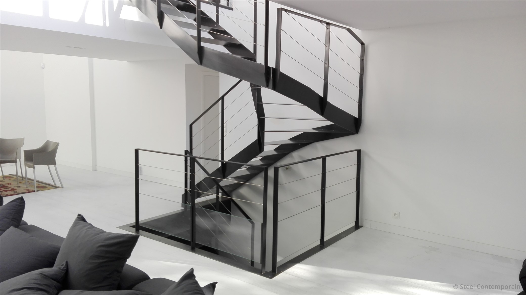 Nos escaliers modernes et design | Steel Contemporain